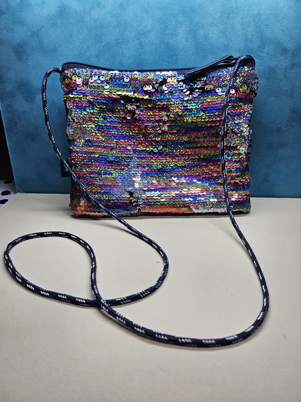 GAP Iridescent Sequin Crossbody Bag - Multicolor